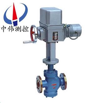 電動直通雙座調節閥